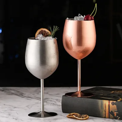 Stainless Steel Unbreakable Wine Glasses Metal Goblets for Outdoor Wedding Party Travel Camping Pool Office Gift Wine Lovers