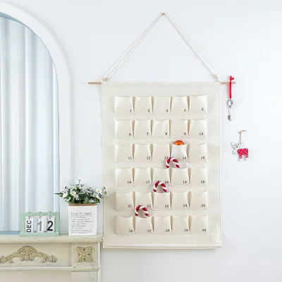 Christmas Activities Calendar Christmas Decoration Custom Advent Calendar Vegan Leather Christmas Advent Calendar