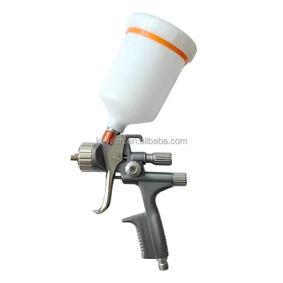 Air Spray Gun  with 1.3mm Suitable for Solvent-Based Paints Water-Soluble Paints and Varnishes