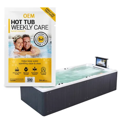 Outdoor Spa Hot Tub Weekly Care Hot Tub Chemicals