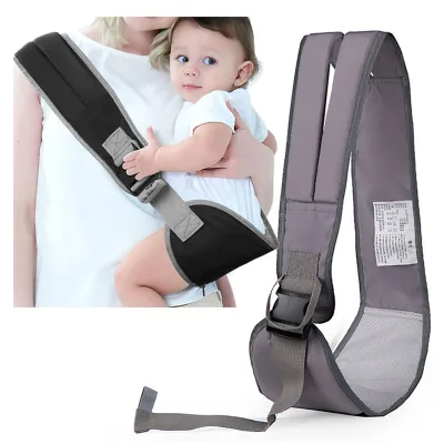Baby Sling Carrier One Shoulder Baby Carrier for Toddler Infant Lightweight Ergonomic Baby Carrier Sling with Non Slip Hip Seat