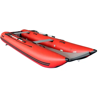THE BEST High-speed Lightweight Catamaran Boat Inflatable Folding Catamaran Boat