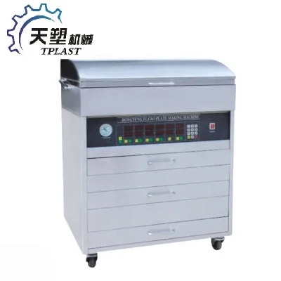 Solvent Washing Resin Photopolymer Polymer Soft Plate Exposure Making Machine for Flexographic Printing Machine Price