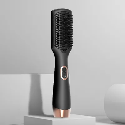 Beauty Styling Anti-frizze 3 in 1 Hair Straightener Ionic Hair Dryer Brush Blow Dryer Hot Air Brush for Damaged Hair