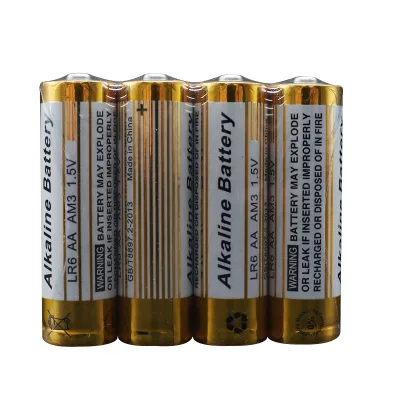 OEM High Quality Non-rechargeable Primary 1.5v Lr6 Aa Alkaline Battery