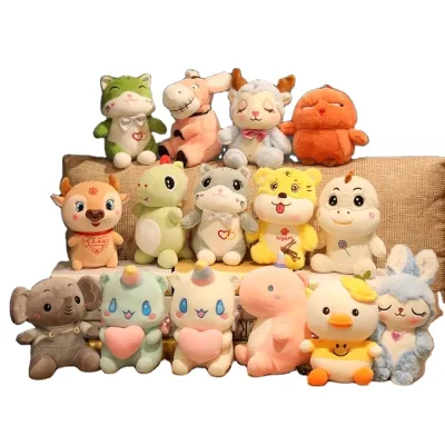 8inch Claw Machine Plush Toy High Quality Support Non Deformable Stuffed Animal Toy 8inch Plush Toy