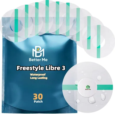 Free Samples Waterproof and Sweat Proof SkinGrip CGM Patches Pre-Cut Adhesive Tape Glucose Continuous Monitoring Cgm Patches