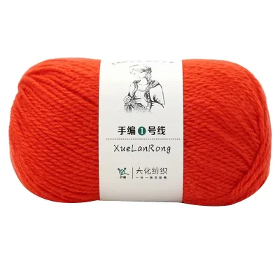 Variety of Styles Hand-knitted Wool Ball Weaving Sweater Cashmere Baby Warm Lineand Acrylic Mixed Line