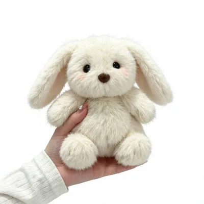 White Rabbit Plush Toy Soft Stuffed Animal for Gift and Baby