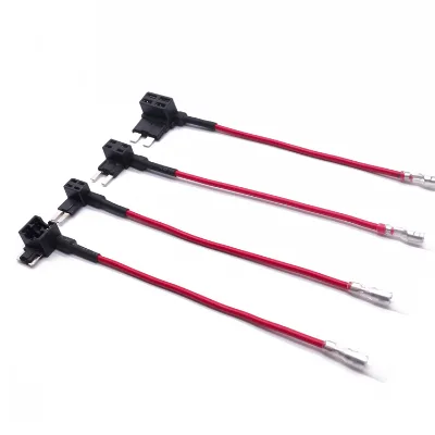 Add on Dual Circuit Tap Auto Car Audio Assorted Car Auto Adapter Auto Fuse Holder Fuse Adapter with Terminal Tap Fuse Adapter