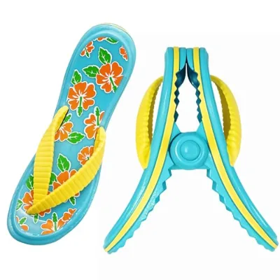 Durable ABS Beach Towel Clips Windproof Anti-Slip Large Size Beach Towel Clips for Beach Towels, Cruise, Pool, Travel