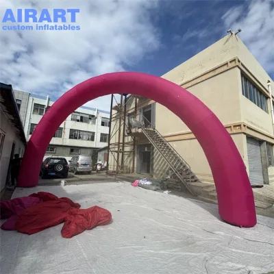 Bespoke Size Party Scene Decorating Inflatable Red Entrance Arch,inflatable Large Archway