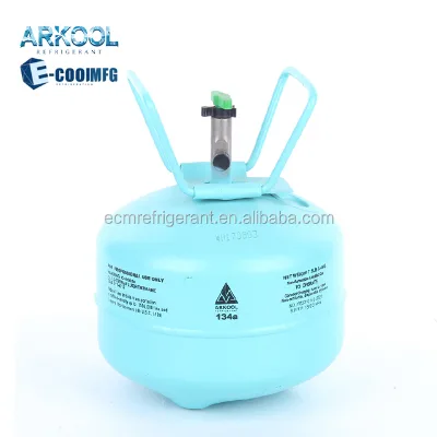 Net Weight 13.6kg R134a Price for Air-conditoner High Quality Refrigernt Gas R134a