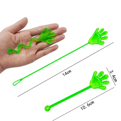 Wholesale QC Brand QC553 Mini Sticky Hands Toys Vending Capsule Machine Kids Bulk Party Favor Supplies Classic Educational