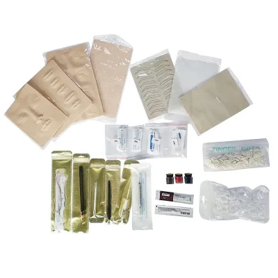 New Arrival 3d Eyebrow Embroidery Microblading Starter Kit Microblading Training Kit for Beginner Practice With Low Price
