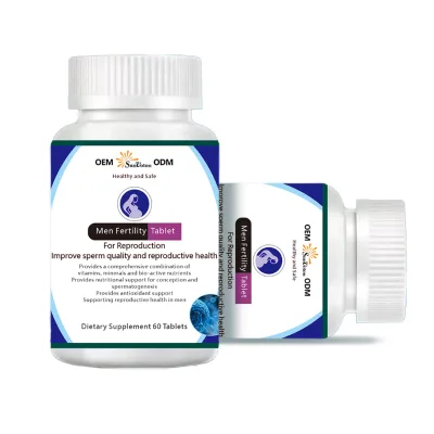 Global Wholesale Natural Herbal Men Fertility Supplements Supports Energy Performance Tablets Adults Not for Pregnant Women