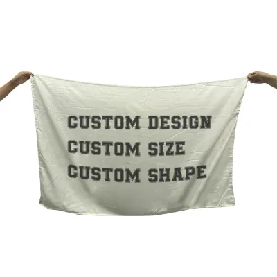 Double Sided 3X5 Custom Flag Palestinian Flag Polyester Product Flag Custom Logo