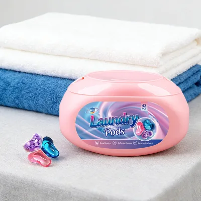 Airpurgy 3-Chamber Laundry Beads 42pcs 5-in-1 Mite Removal & Fragrance Above 80% Active Ingredient