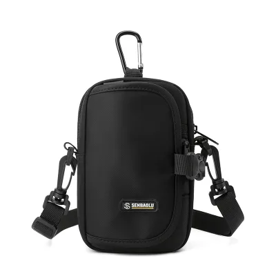 Small Quantity Customization Men's Crossbody Messenger Bag Sling Travel Hiking Running Chest Daypack Leisure Daily Used Outdoor
