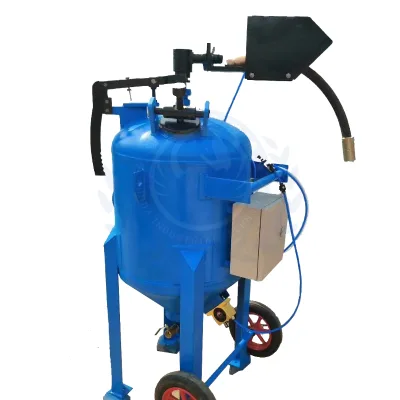 Dustless Mobile Wet Sandblasting Business for Sale Mini Automatic Vacuum Electric Sandblaster