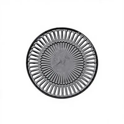 Custom Aluminum Electric Grill Plate Portable 32cm Diameter Household Commercial Smokeless Korean Teppanyaki Grill