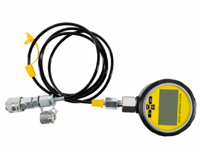 CNXE Heavy-Duty 10000PSI Hydraulic Tester Kit | High Precision Digital Gauge + Quick Couplings -20~+70 Operating Temp