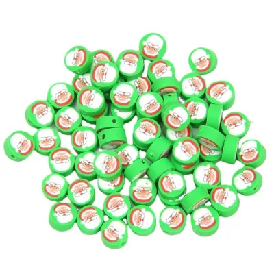 Wholesale 10mm Fashion Christmas Series Soft Clay Slice Jewelry Craft Decoration Bracelet Necklace Making