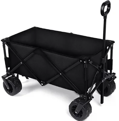 Customizable OEM Extension Board Portable Garden Park Utility Wagon Portable Beach Cart Mesh Structure Factory Outdoor Product
