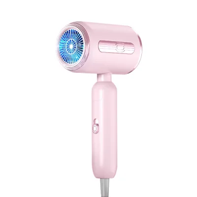 MR147 Best Selling Blue Light Ionic Care Lightweight 3 Speed High Power Electric Travel Foldable Hair Dryer for Hotel Salon Home