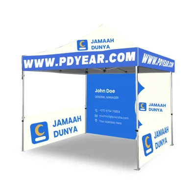 Custom Aluminum Tent Poles Trade Show Canopy 500D Oxford Waterproof Portable Australia Canada Tenta Canvas