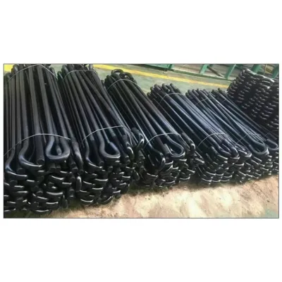 Anchor Bolts Foundation bolts Plain carbon steel and high carbon steel Zinc plated Black oxide High quality productions
