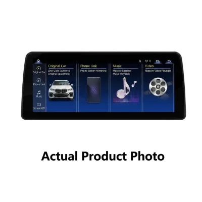 12.3 Ultra Thin Linux Touch Screen  System Wireless Carplay Android Auto Car Player for BMW 5 Series 2005-2010 E60 E61 CCC