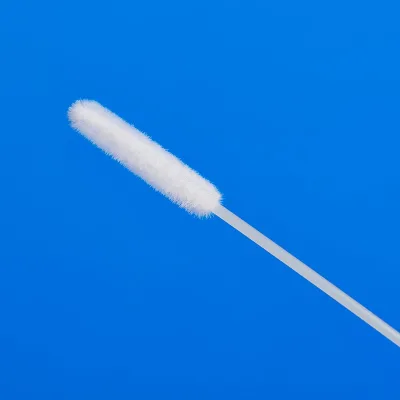 FLOQ Swab Patented Vertical FLOQ Nylon Flocked Sampling Swab Class II 75mm/100mm/150mm Ethylene Oxide Disinfected