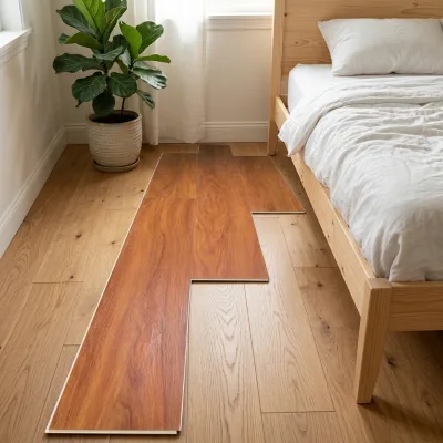 High Quality Waterproof SPC Flooring Vinyl Snap on PVC for Apartment Use Modern Style