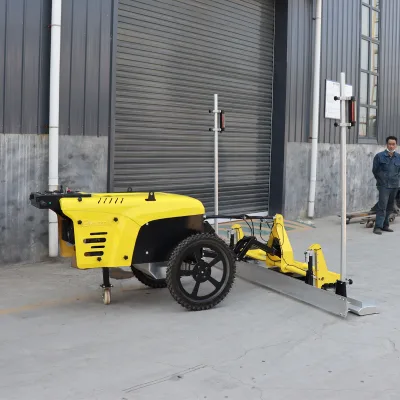 Professional 220v Customized Voltage Laser Screed Machine Gasoline Concrete Laser Smoothing Machine