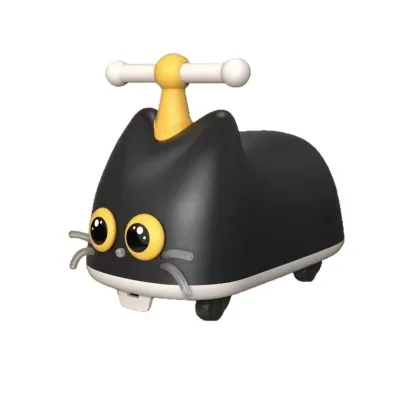 Children's Four-Wheel Balance Car Multi-Color Plastic Twist Cat Style Vehicle