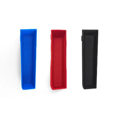 Black/Red/Blue Silicone Pad for 2024 - 2025 4th Gen Toyota Tacoma Gear Shift Tray - Tacoma Dedicated