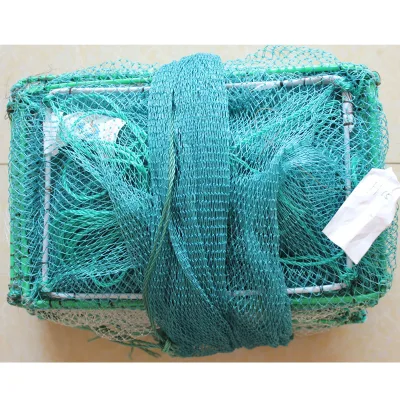 Factory Supply Fishing Cage Trap 29 Frames by 35cm*22cm, Len. 9.5m , N.W. 5kg