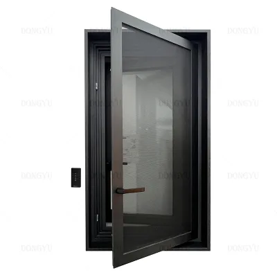 Automatic Opening Aluminum Swing Windows Luxury Meets Convenience