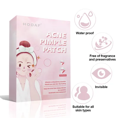 Hydrocolloid Acne Healing Patch Waterproof Breathable Skin Friendly Design