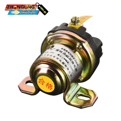 JD231A 12V 24V Generator Starter Motor Relay 150A Solenoid Valve Accessory Suitable for All Versions of Starter Motors