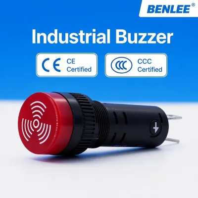 BENLEE 22MM Industrial Buzzer OEM/ODM Available IP65 Waterproof Mechanical Life 50000 Hours