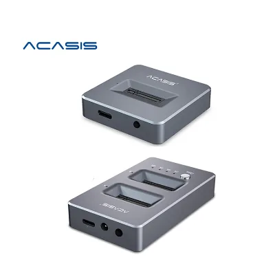 ACASIS Single/Dual Bay TYPE-C3.1 M.2 NVME SSD Enclosure Offline Clone Case Disco Duro for M Key&M/B Key NVME PCIe SSD Hard Drive