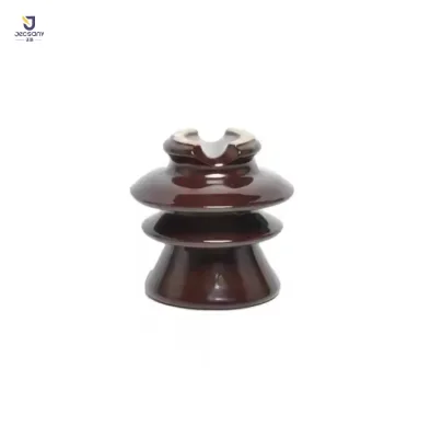 Jecsany High Quality Porcelain Insulators with Glazed Surface Model 53-1 for High Voltage Power Transmission