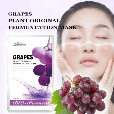 G Best Korean Sheet Mask Grapes Plant Original Fermentation Mask Rice Mask Sensitive Skin Lifting Firming Korean Skin Care