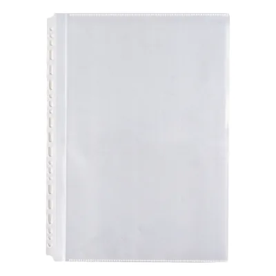 A3 PVC Paper Binder Bag Multi-Grid Inner Pages Transparent Storage File for A5 Postcard B5 Children's Literacy Card Sample A4