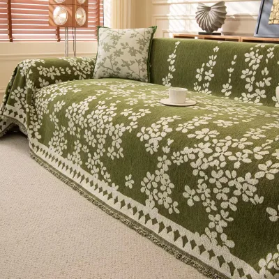Wholesale Summer Sofa Cover Scratch Resistant Cat Friendly Breathable Couch Throw Custom Colors Living Room Furniture Supply