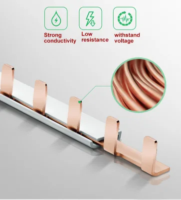 Electric Accessories Busbar-Copper Material IP65 Protection for Circuit Protection & Electric Distribution