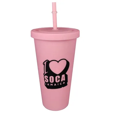 JIAFULI Novelty 24oz Acrylic Cup Kids Straw Tumbler with Straw and Lid