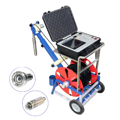 500m Electronic Drain Inspection Sewer 360 View Accurate Borehole Camera